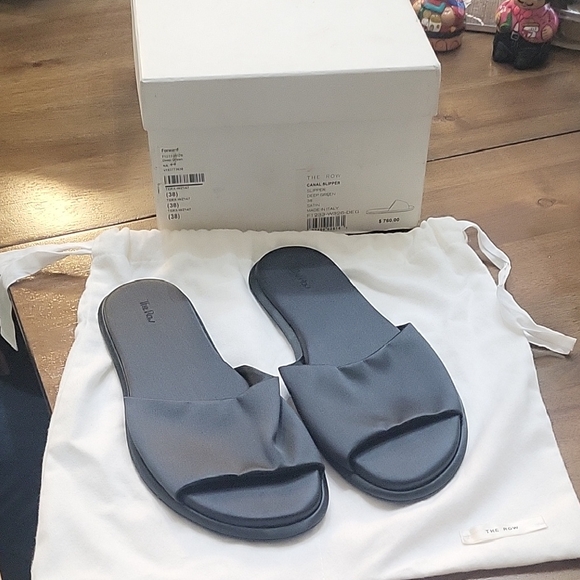 The Row Shoes - The Row Canal Slipper Size 38 Italian